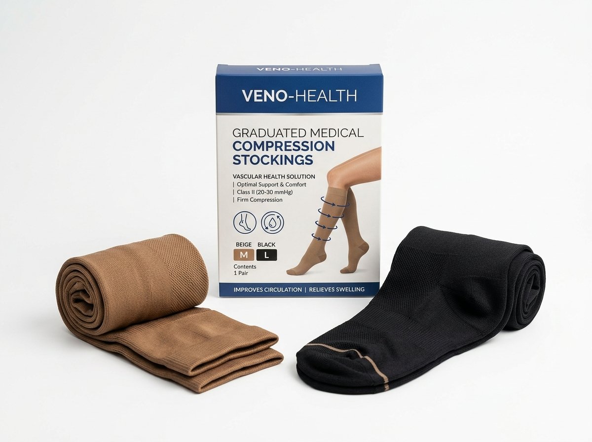 Meias de Compressão Medicinal CHMED Saúde